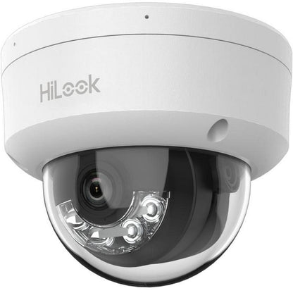 Camera IP HiLook IPC-D120HA-LUC 2MP cu Smart Hybrid Light si Audio