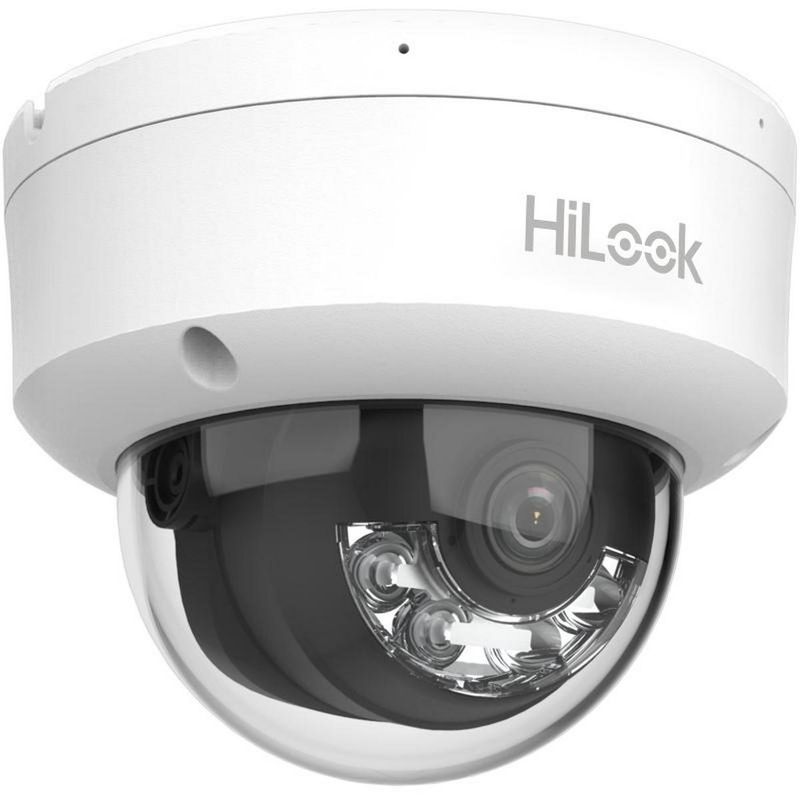Camera IP HiLook IPC-D120HA-LUC 2MP cu Smart Hybrid Light si Audio