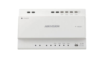 Kit videointerfon Hikvision DS-KIS704EY Aluminum 2MP