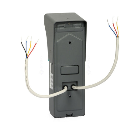 Smartsystem - Kit videointerfon pe 4 fire Hikvision DS-KIS203T, 1 familie, 7 inch, aparent
