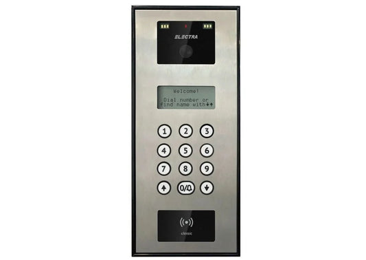 Panou video Electra P4S.VBS RFID pentru bloc