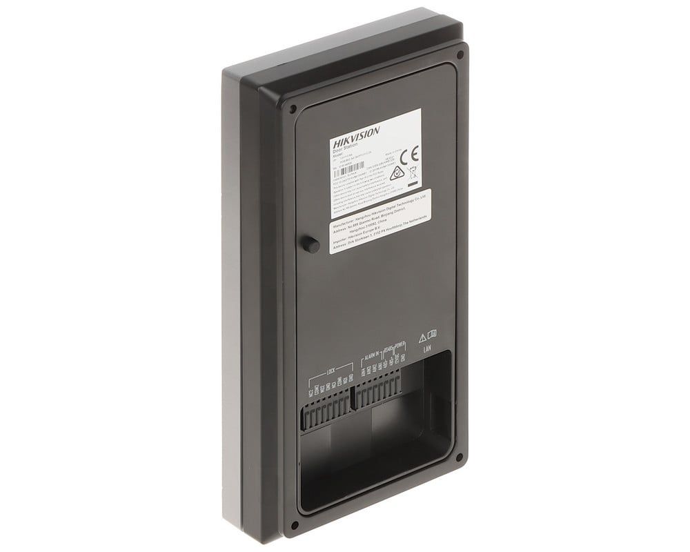 Post de exterior Wi-Fi pentru videointerfon, 2 MP, 4 familii, TCP/IP, Mifare 13.56 KHz, PoE, Hikvision /Surface
