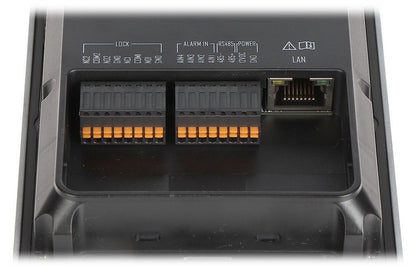 Post de exterior Wi-Fi pentru videointerfon, 2 MP, 4 familii, TCP/IP, Mifare 13.56 KHz, PoE, Hikvision /Surface