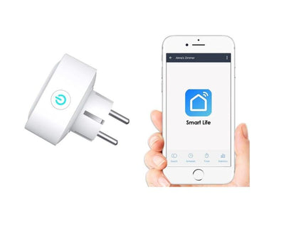 Smartsystem - Set prize inteligente Wi-Fi 16A – Tuya Smart, monitorizare consum, control vocal