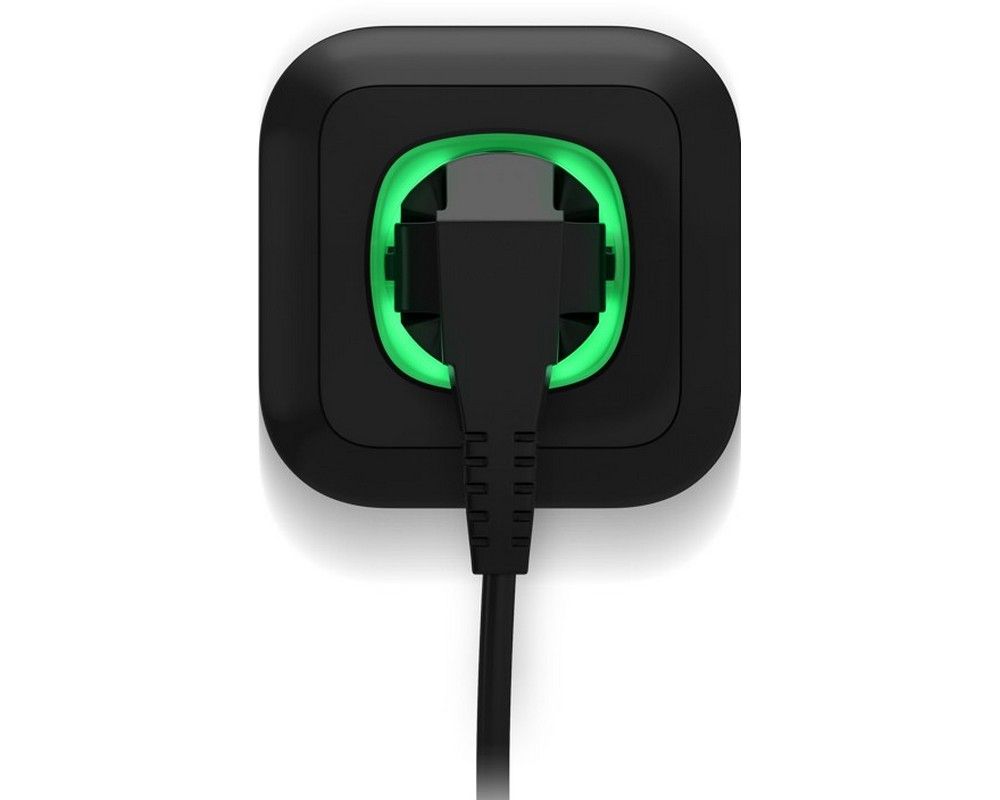 Smartsystem - Priză inteligentă cu monitorizare Ajax Socket BL – wireless, 2500 W, negru