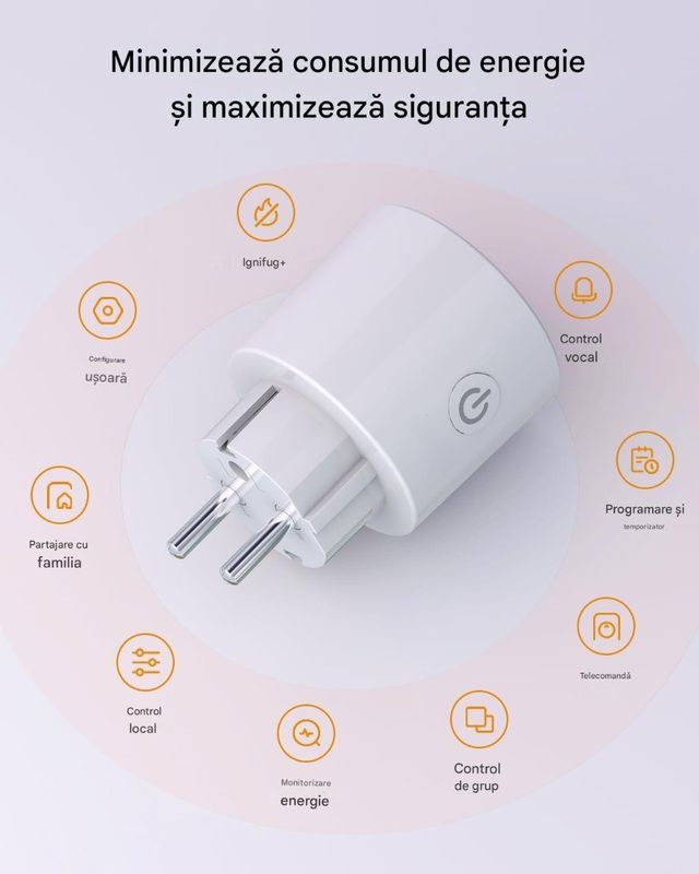 Priza Inteligenta Imou CE2P cu Matter, Alexa si Google Home