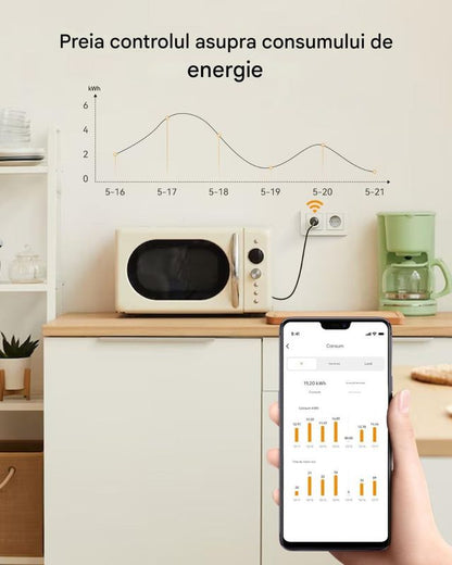 Priza Inteligenta Imou CE2P cu Matter, Alexa si Google Home