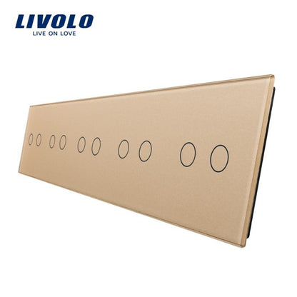 Rama sticla pentru intrerupatoare tactile Livolo
