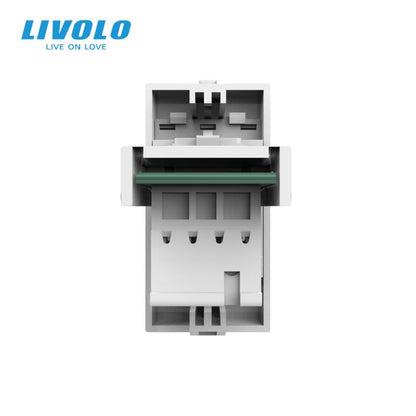 Modul priza telefon RJ11 1M Livolo – VL-FCTP-1WP