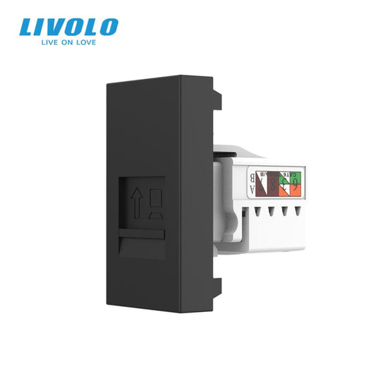 Modul priza retea RJ45 1M Livolo – VL-FCCP-1IP
