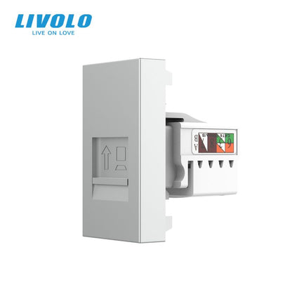 Modul priza retea RJ45 1M Livolo – VL-FCCP-1IP