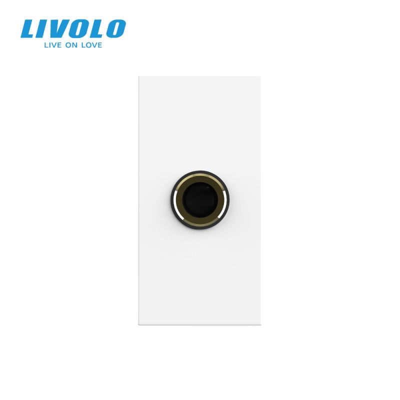 Modul priza microfon 1M Livolo – VL-FCPH-1WP