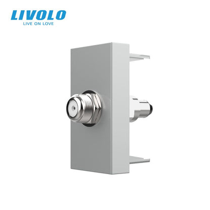 Modul priza microfon 1M Livolo – VL-FCPH-1WP