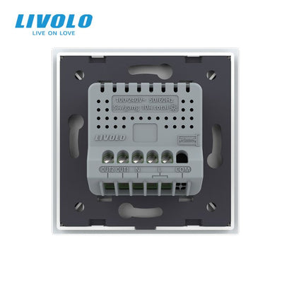 Modul intrerupator tactil dublu WiFi Livolo – fara panou sticla