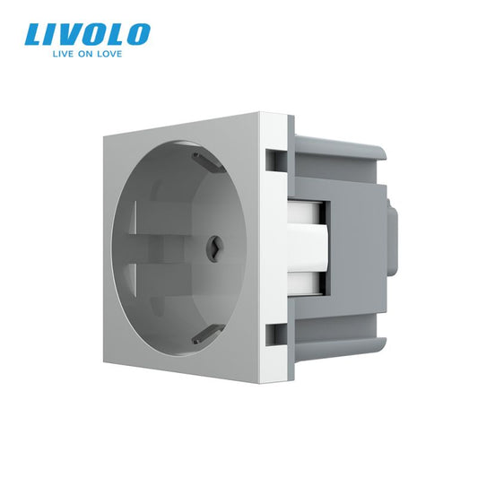 Modul priza Schuko Livolo – VL-FCTC16A-2WP
