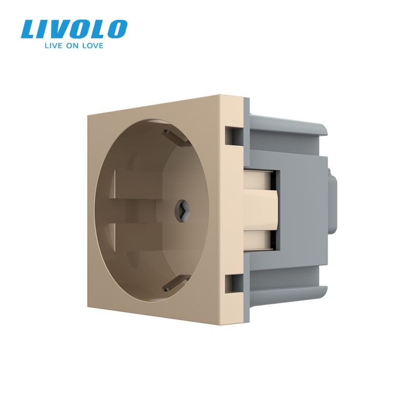Modul priza Schuko Livolo – VL-FCTC16A-2WP