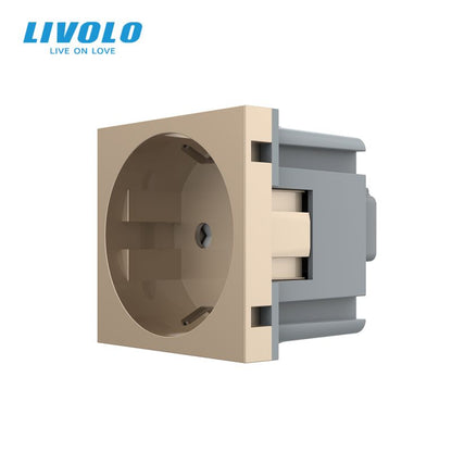 Modul priza Schuko Livolo – VL-FCTC16A-2WP