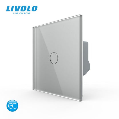 Intrerupator inteligent Livolo EC tactil cu panou sticla – generatia noua