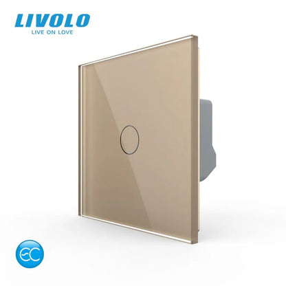 Intrerupator inteligent Livolo EC tactil cu panou sticla – generatia noua