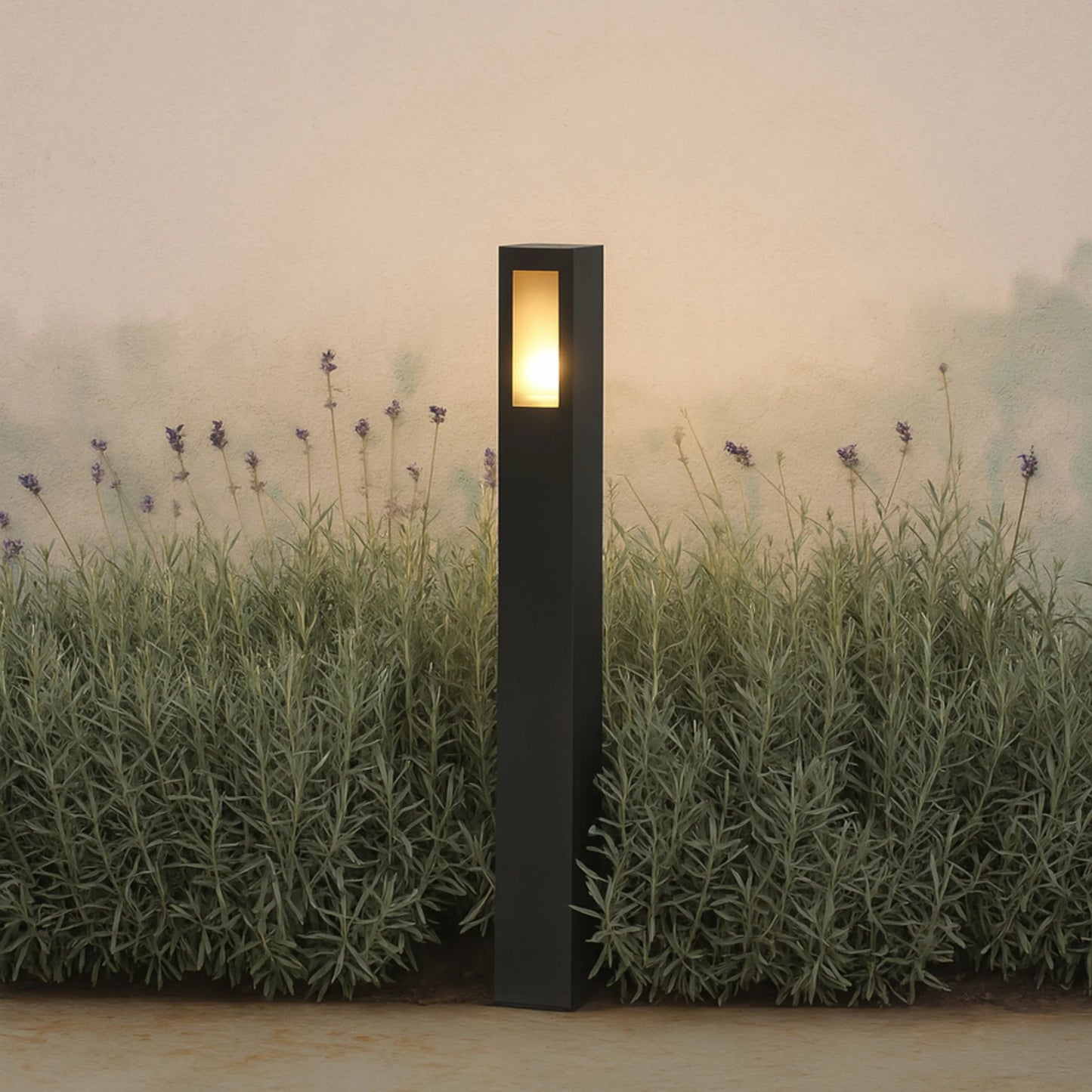 Corp de iluminat exterior tip bollard TREEZA 65 – E27, IP54, antracit