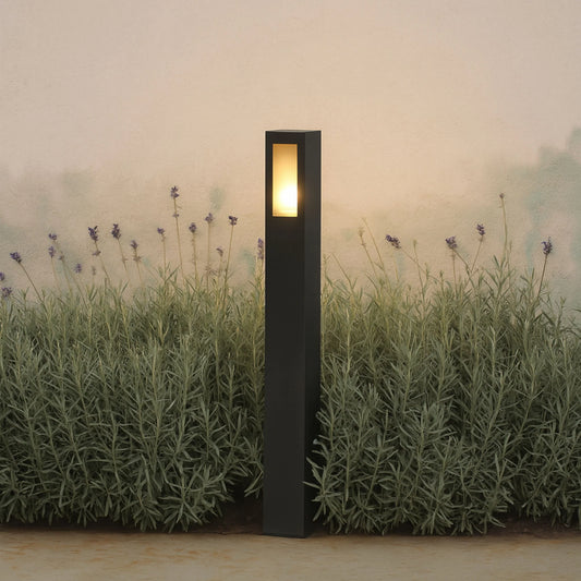 Corp de iluminat exterior tip bollard TREEZA 65 – E27, IP54, antracit