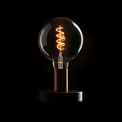 Lampa de masa ALGOT negru cupru E27 | Lampa decorativa moderna