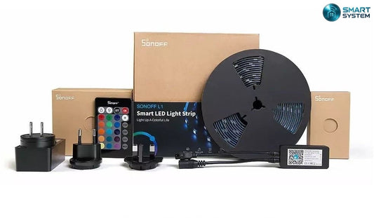 Banda cu leduri Wireless 5 metri LED RGB Sonoff L2, SON-LAM-L25/032310