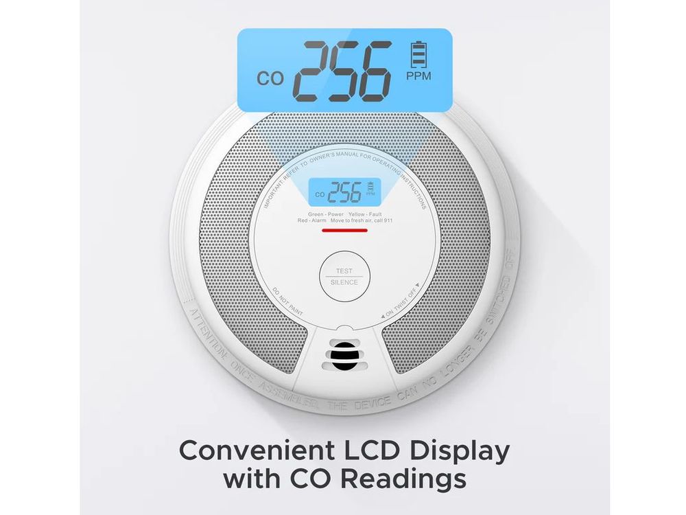 Smartsystem - Detector de fum și monoxid de carbon X-Sense SC07 – cu afișaj LCD și baterie 10 ani