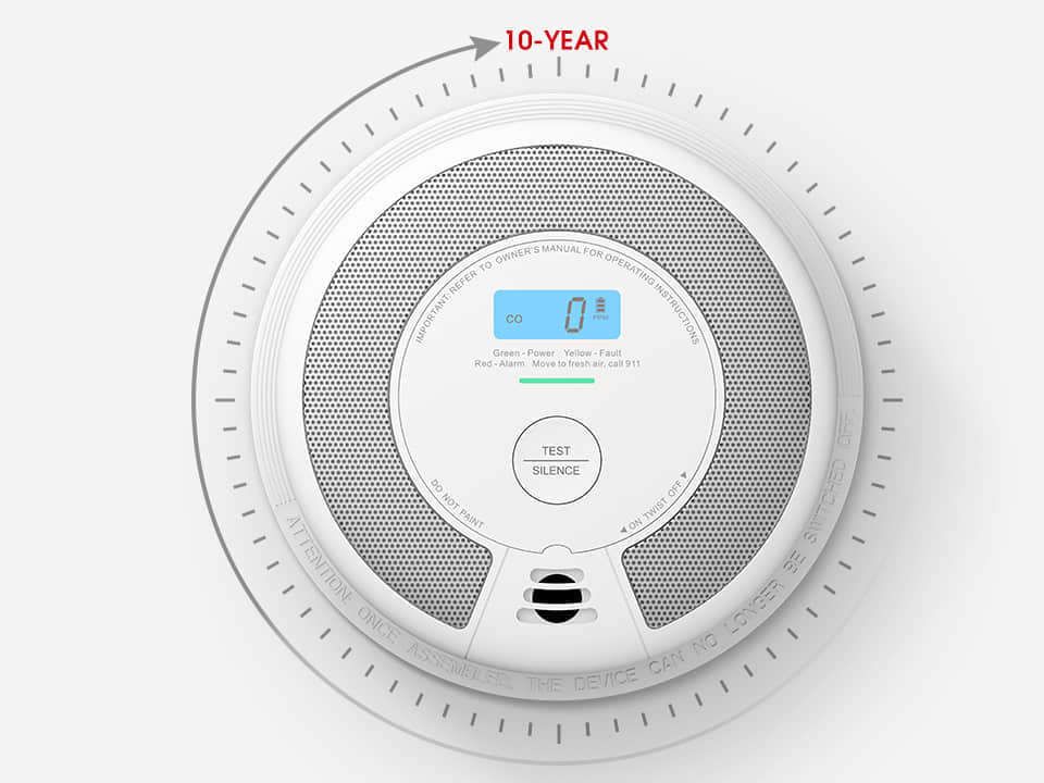 Smartsystem - Detector de fum și monoxid de carbon X-Sense SC07 – cu afișaj LCD și baterie 10 ani