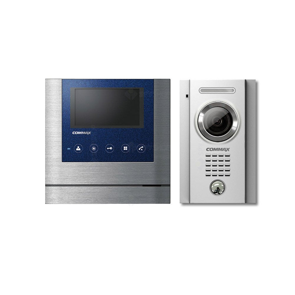 Kit Videointerfon Commax ECO SET H cu Monitor 4" si Camera DRC-40K
