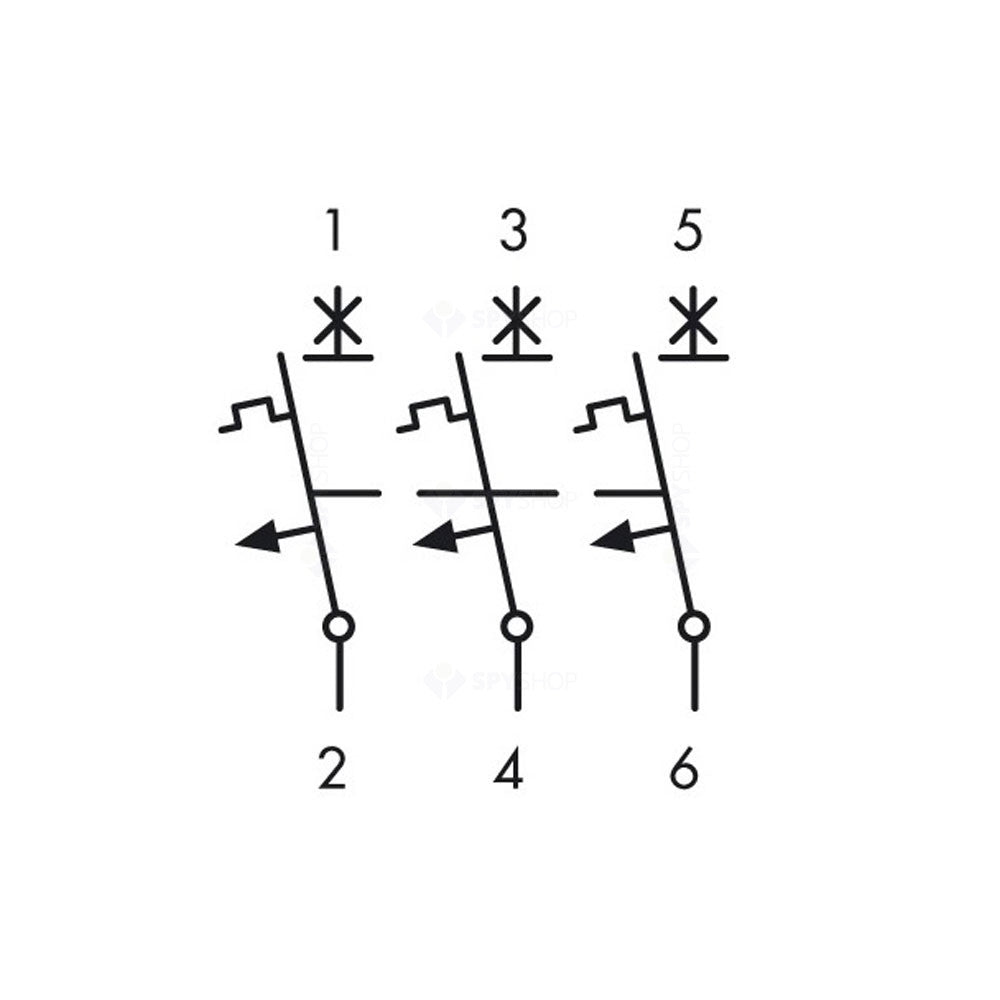 Siguranta modulara Schrack AM617316 C16A 3P 6kA