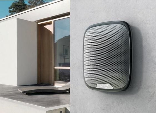 Sirena exterior Ajax StreetSiren wireless pentru sisteme alarma