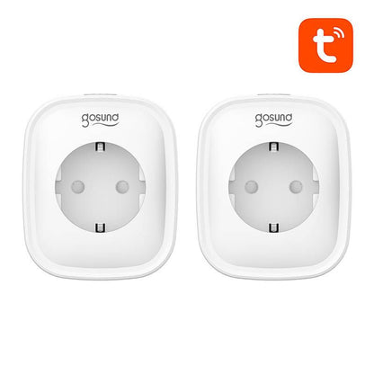 Smartsystem - Set prize inteligente Wi-Fi 16A – Tuya Smart, monitorizare consum, control vocal