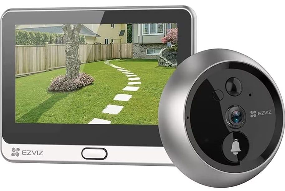Sonerie Video Ezviz cu Vizor Digital si Ecran 4.3