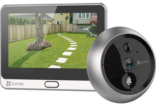 Sonerie Video Ezviz cu Vizor Digital si Ecran 4.3
