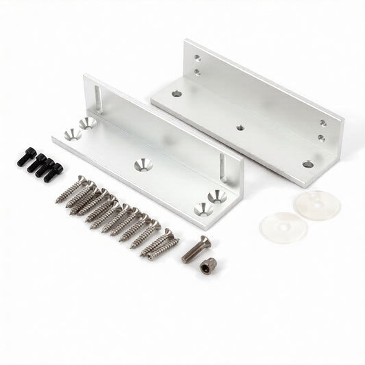 Suport Z electromagnet 110 kgf aluminiu | Montaj usi toc ingust