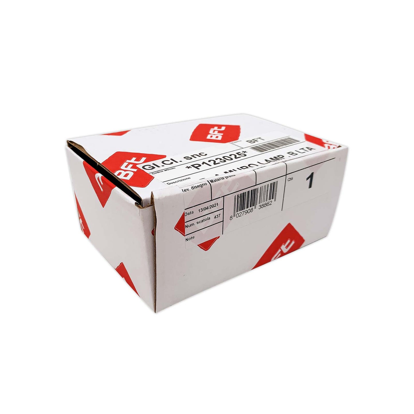 Smartsystem - Suport de perete BFT Radius P123025 – montaj sigur pentru lampa de semnalizare Radius B-LTA