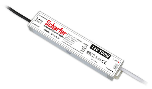 Sursa alimentare LED 12V 100W IP67 Scharfer profesionala