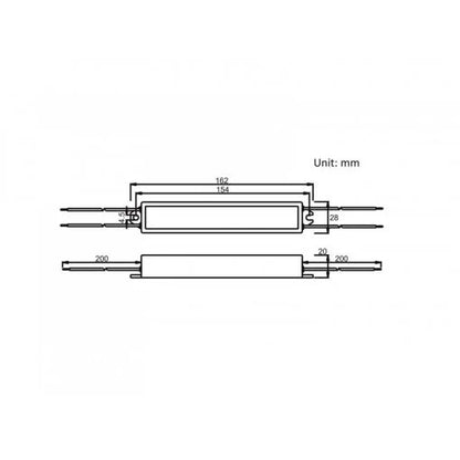 Sursa alimentare LED 12V 18W IP67 Scharfer profesionala