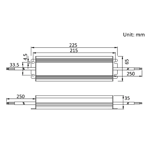 Sursa alimentare LED 12V 200W IP67 Scharfer profesionala