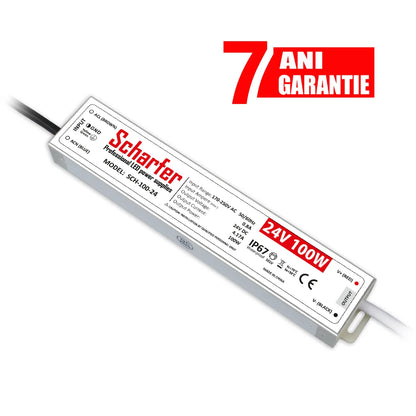 Sursa alimentare LED 24V 100W IP67 Scharfer profesionala