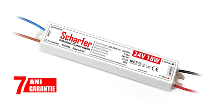 Sursa alimentare LED 24V 18W IP67 Scharfer profesionala