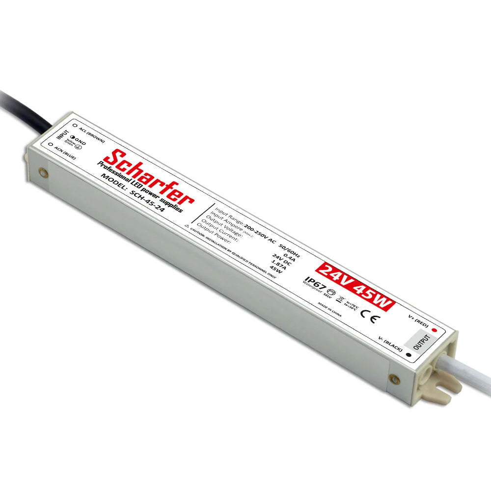 Sursa alimentare LED 24V 45W IP67 Scharfer profesionala