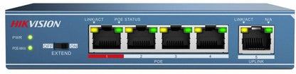 Switch PoE Hikvision 4 porturi 100 Mbps
