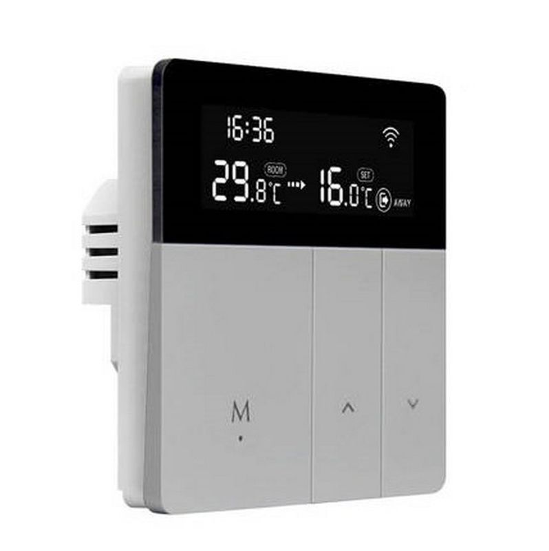 Smartsystem - Termostat inteligent Wi-Fi Avatto WT50-BH-3A – Tuya / Smart Life, control vocal