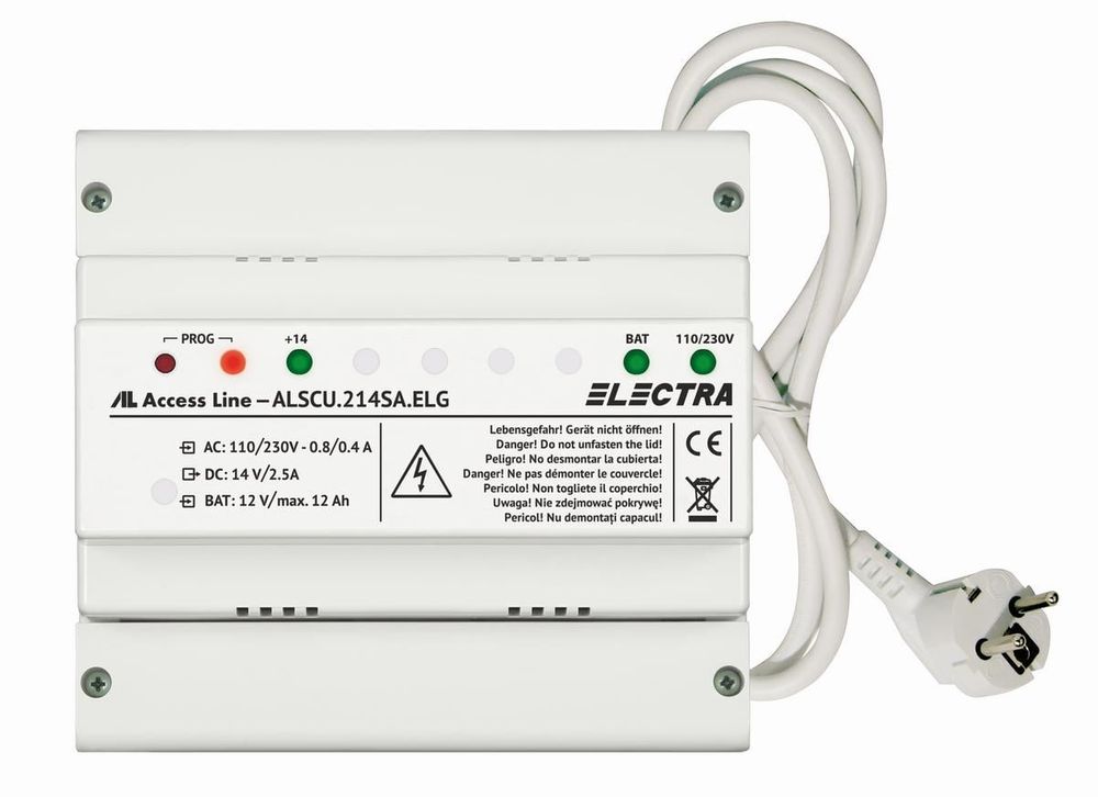 Sursa Alimentare Electra ALSCU.214SA.ELG pentru Cititor RFID ALRDR.0SRGI.ELB