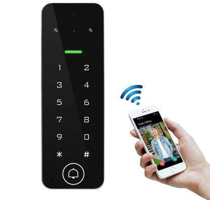 Videointerfon Vcontrol 4-K cu control acces WiFi Tuya