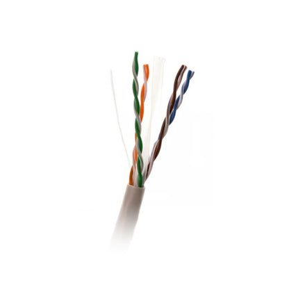 Cablu UTP Cat 5e Cupru 100% 4 Perechi 0.50 mm Gri – Rola 100 m