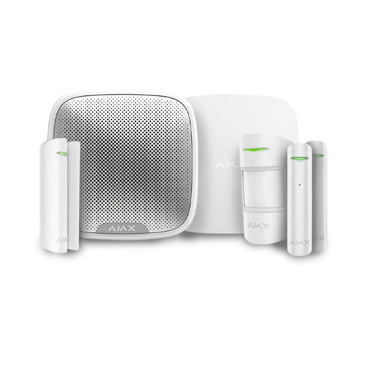Sistem alarma wireless AJAX complet – Hub WH + senzori + sirena