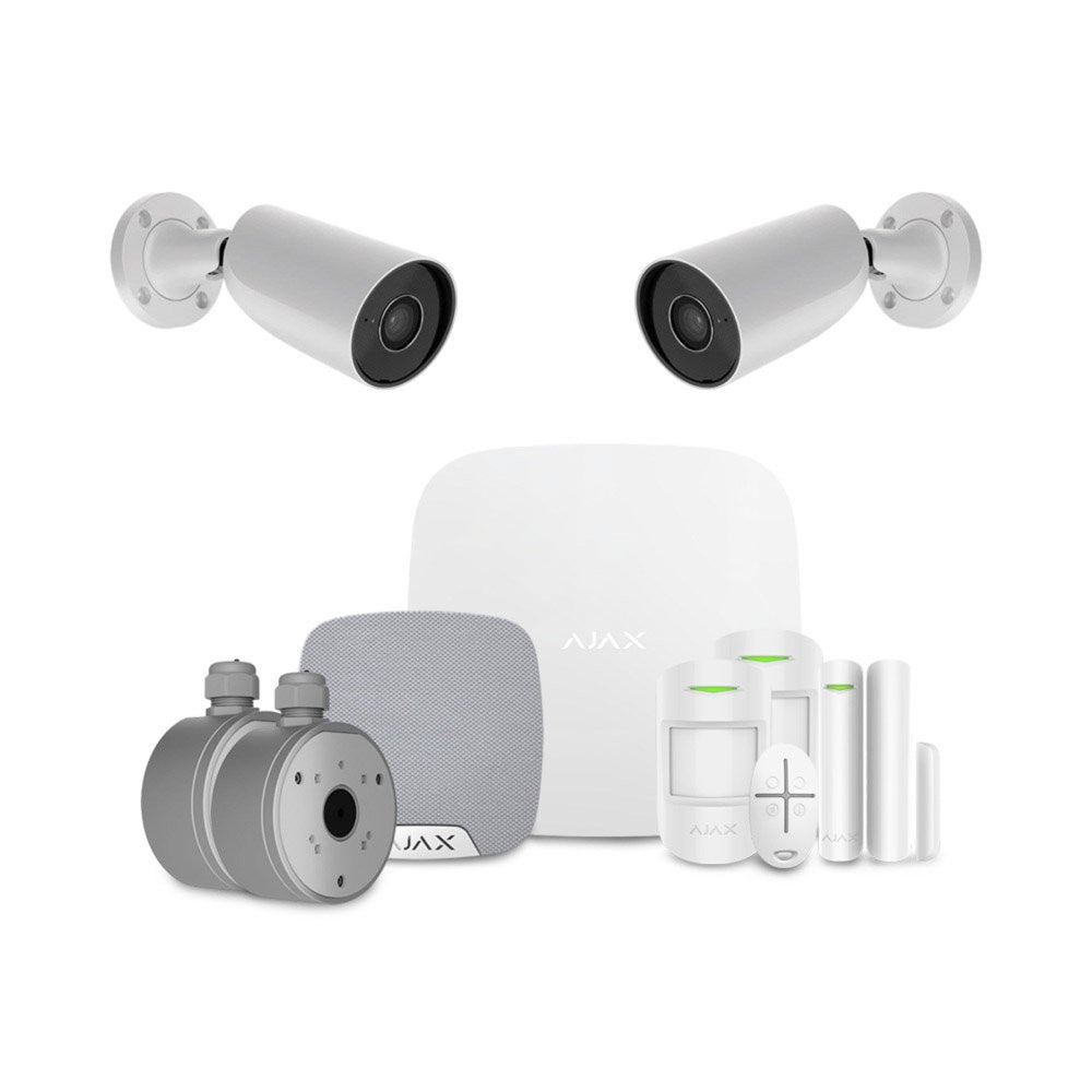 Ajax Kit Alarma Wireless cu Camera 8MP AI